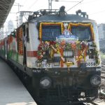 CSMT-Hazrat Nizamuddin Rajdhani Marks 7 Years, Central Railway Celebrates with Passengers and Staff