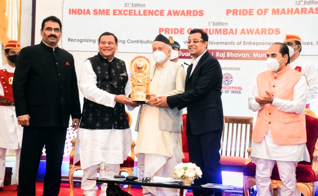 Uday Adhikari honored with 'India SME Ex...