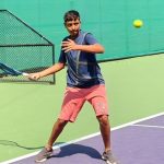 Vaishnavi, Vishnu upset seeds to enter semifinal at the 20th Ramesh Desai Nationals U12 Tennis Tournament 2026